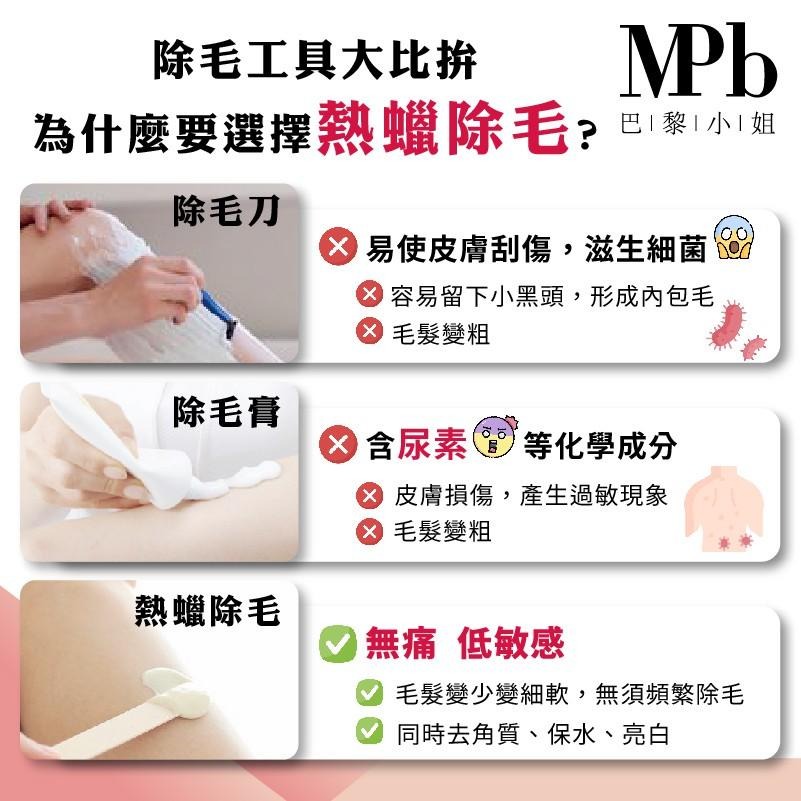 【MPB巴黎小姐】熱蠟除毛耗材補充包 耗材加購 內含 500G硬蠟蠟豆+內鍋+防汙墊20入+大木棒【官方旗艦店】-細節圖7