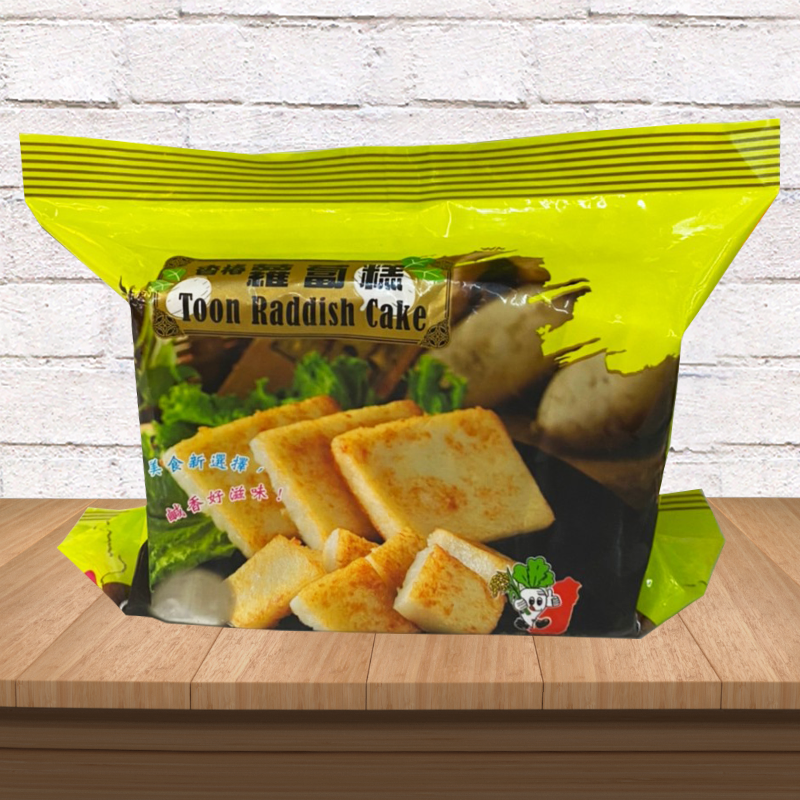 ★鄉港食品/米食文創館★香椿蘿蔔糕(10片/包) 傳統米食 粿 素食港式蘿蔔糕【冷凍】-細節圖3