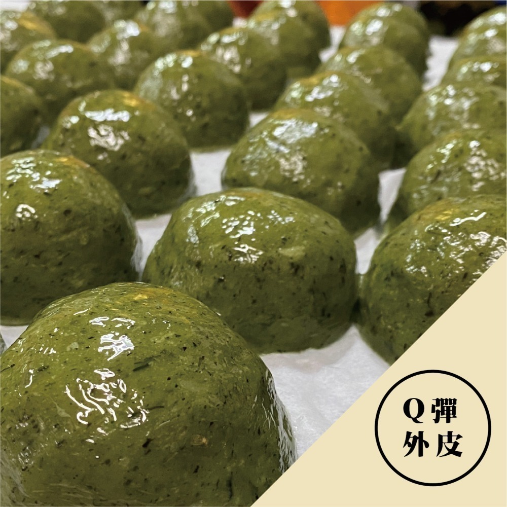 ★鄉港食品/米食文創館★草仔粿(130g/顆) 傳統米食 粿 客家菜包 蘿蔔絲餡【冷凍】-細節圖3