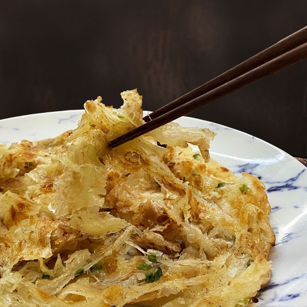 ★鄉港食品/米食文創館★手工蔥抓餅(10片/包) 抓餅 蔥油餅 早餐店抓餅【冷凍】-細節圖2