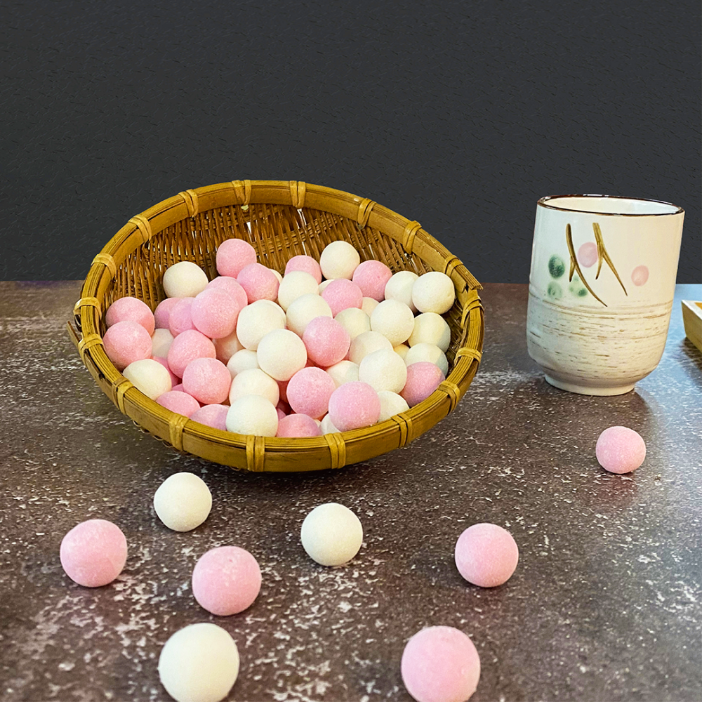 ★鄉港食品/米食文創館★傳統湯圓-紅白湯圓/全紅湯圓 冬至湯圓 廟會湯圓 喜慶湯圓 炸湯圓【冷凍】-細節圖2