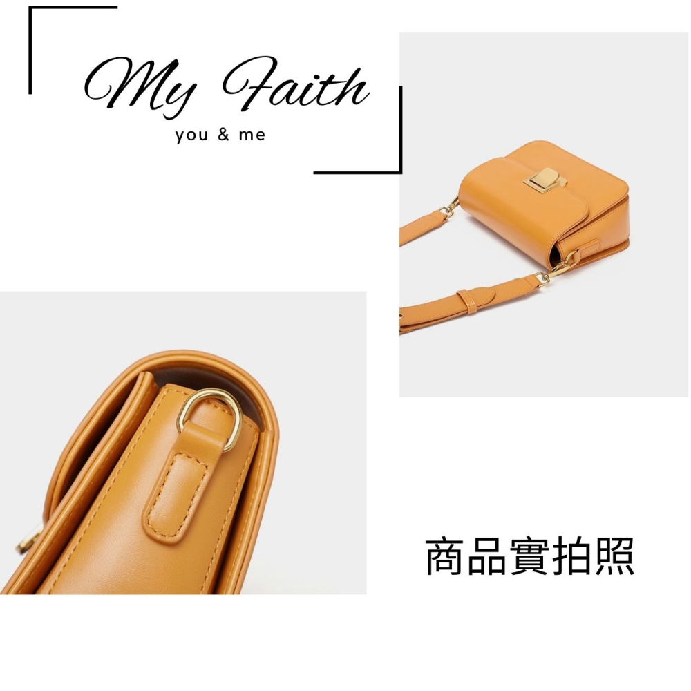 【MY FAITH】韓版秋冬款豆腐包 現貨免運 台灣賣家 生日禮物 斜背包 相機包 女側背包 肩背包 正韓貨 小方包-細節圖7