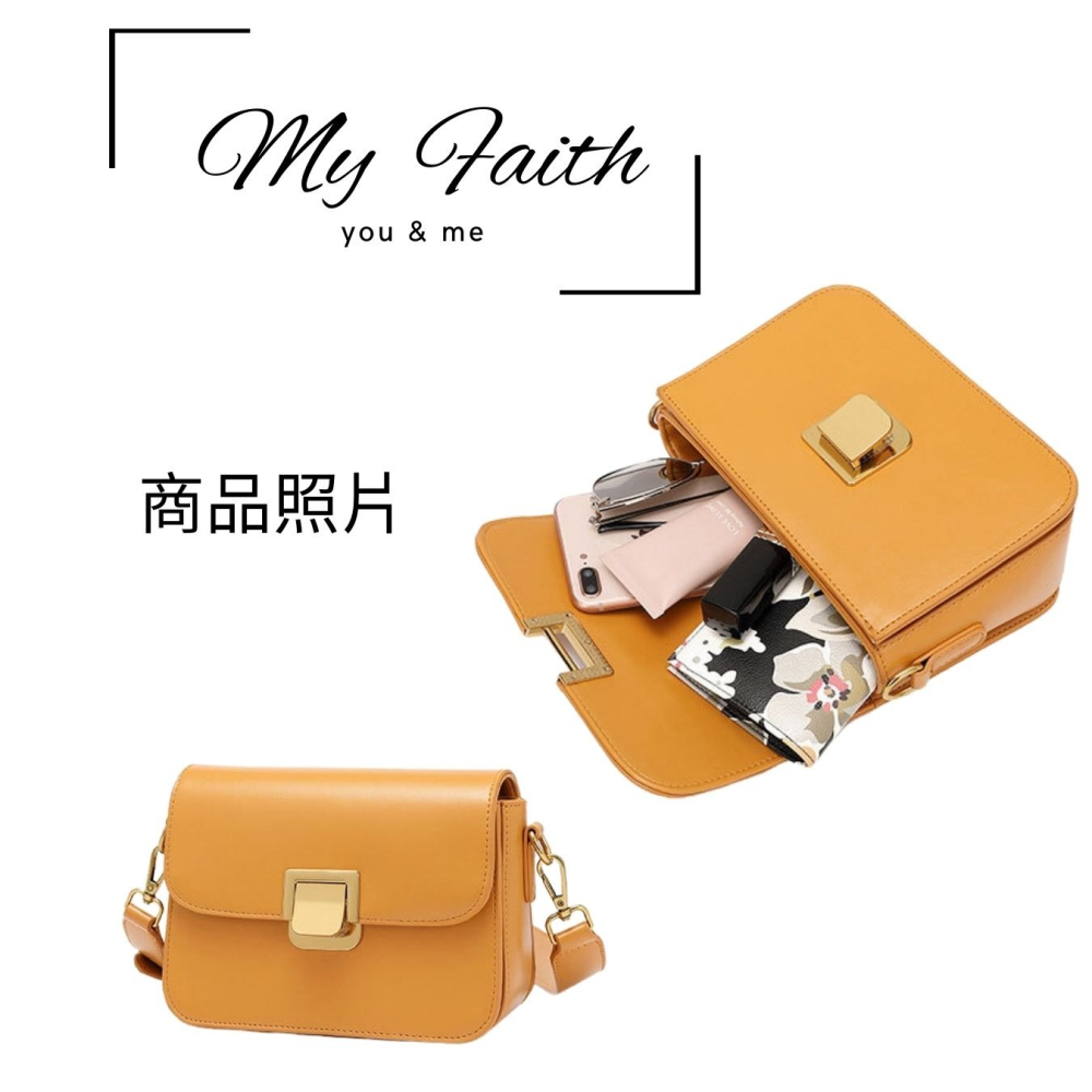 【MY FAITH】韓版秋冬款豆腐包 現貨免運 台灣賣家 生日禮物 斜背包 相機包 女側背包 肩背包 正韓貨 小方包-細節圖8