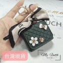 【MY FAITH】小香風耳機袋可愛吊飾鑰匙圈 裝飾包包 送禮 閨密同款 汽車鑰匙圈 零錢包 多功能 手機吊飾 耳機包-規格圖11