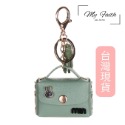 【MY FAITH】馬卡龍色可愛吊飾鑰匙圈 裝飾包包 送禮 閨密同款 汽車鑰匙圈 零錢包 多功能 手機吊飾 耳機包-規格圖11