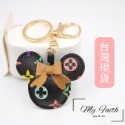 【MY FAITH】老花米奇皮革可愛吊飾鑰匙圈 裝飾包包 送禮 閨密同款 汽車鑰匙圈 手機吊飾-規格圖11