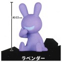 小仔的玩具窩★扭蛋「現貨」SO-TA  咿嘻嘻腹黑兔 P3 BLACK RABBiT 露齒笑 兔子 腹黑 賊笑-規格圖9