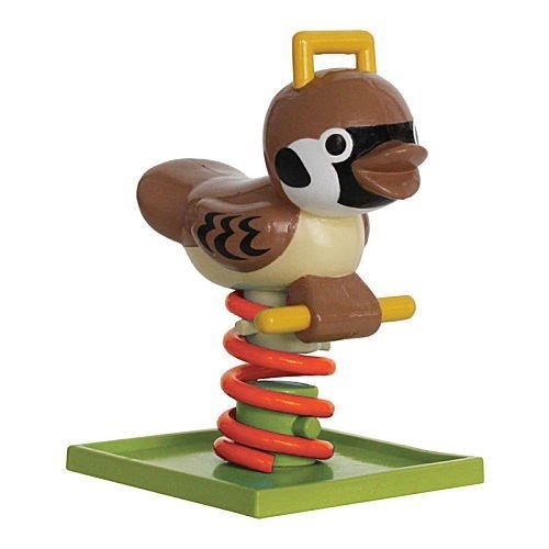 小仔的玩具窩★扭蛋「現貨」T-ARTS 公園動物搖搖椅 P3 公園 動物 搖搖 遊具 搖搖馬 麻雀 無尾熊-細節圖3