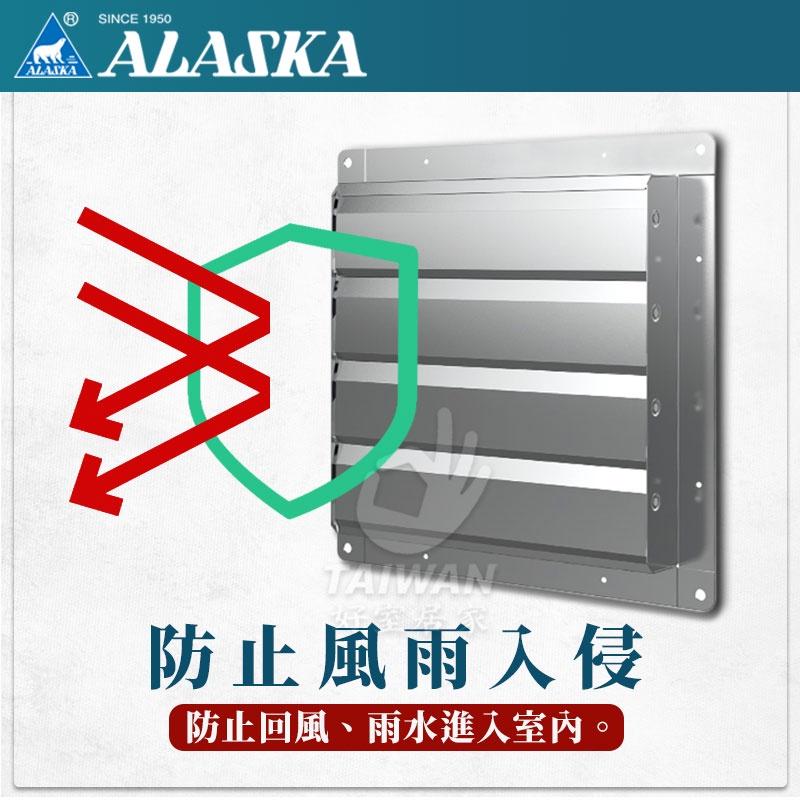 🔥現貨秒出🔥阿拉斯加 ITH-14 倍力扇 專用 排風百葉罩 空氣排出型 遮雨罩 防雨罩 排風扇 廠房 工業 擋雨板-細節圖2