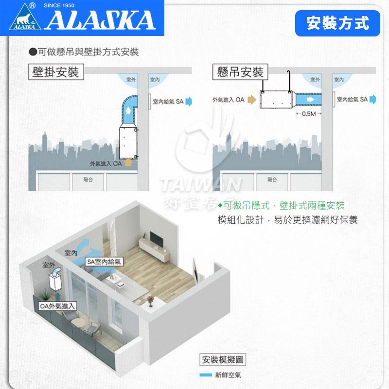 🔥現貨秒出🔥ALASKA 阿拉斯加 VTF-200 / VTF-350 淨化風機 過濾 PM2.5 高效能 空氣清淨機-細節圖4