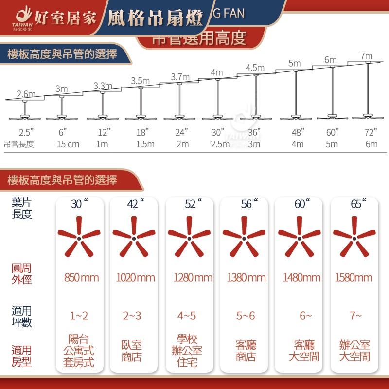 🔥藝術吊扇🔥 52吋 台灣製造 品質保證 馬達保固十年丨手工漆 中國墨竹(仿)丨藝術扇 吊扇-細節圖4