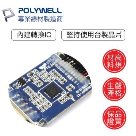 🔥現貨免運🔥POLYWELL寶利威爾 DP轉HDMI 訊號轉換器 FHD 1080P DP HDMI 轉接線-細節圖4