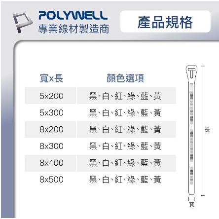 🔥現貨免運🔥POLYWELL寶利威爾 可鬆式尼龍束線帶 20~50公分 10入 工業級 紮線帶 綁線帶 塑膠束帶-細節圖9