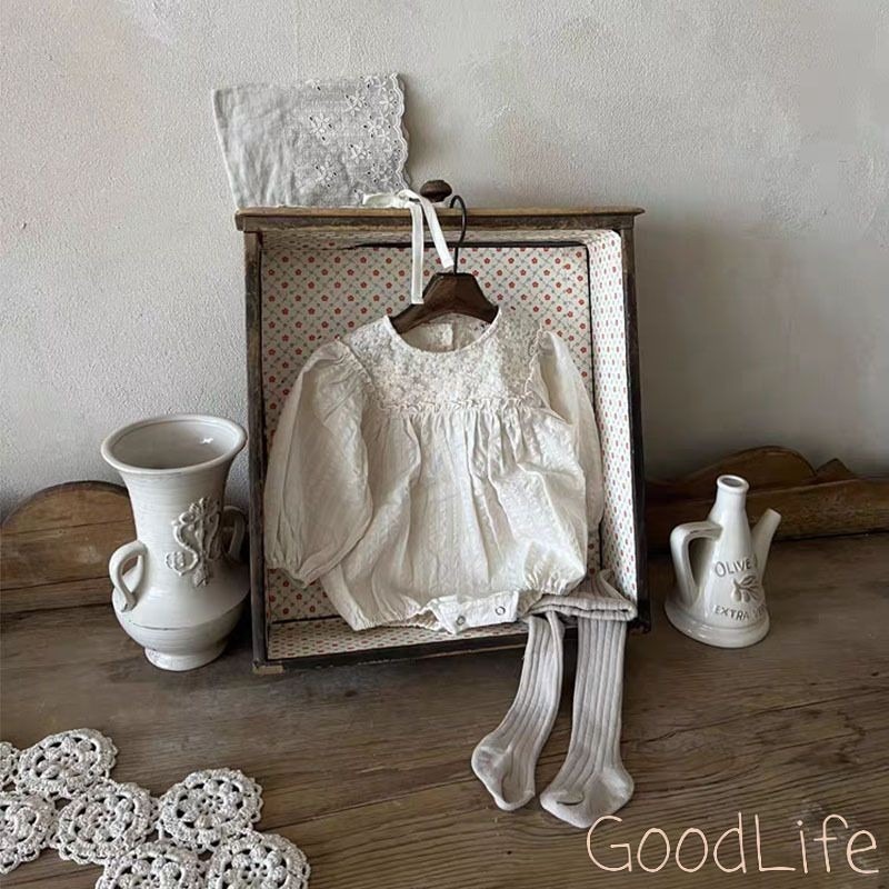 秋季公主花邊可愛包屁衣-細節圖3