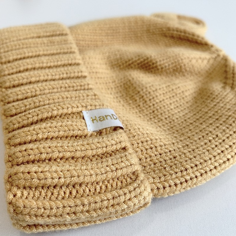 童裝  可愛耳朵造型針織毛帽-細節圖8