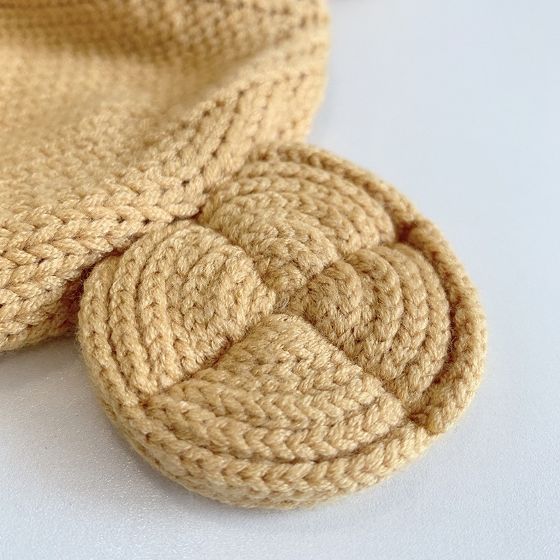 童裝  可愛耳朵造型針織毛帽-細節圖9