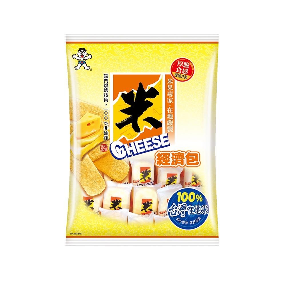 旺旺 米CHEESE厚脆片經濟包 350g-細節圖2