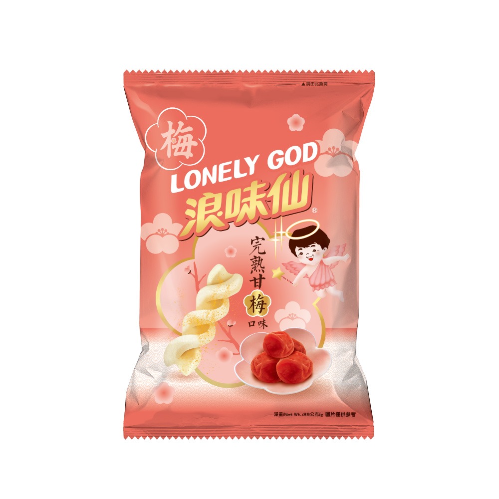 LONELY GOD 浪味仙-完熟甘梅口味(洋芋捲) 89G-細節圖2