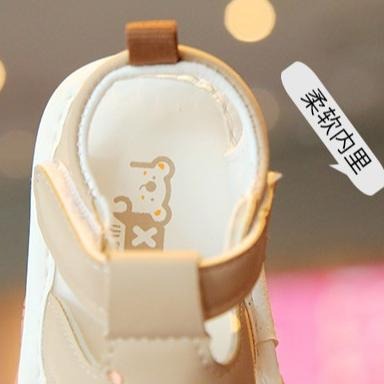 ↖快速出貨↗ 可愛生日帽小狗啾啾鞋 學步鞋  包頭涼鞋會叫叫鞋 嬰兒學步鞋 男女寶寶 軟底防滑 逼逼鞋走路會嗶嗶-細節圖6