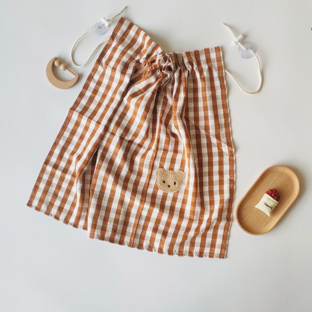 ↖快速出貨↗   韓國ins風小熊 汽車窗簾 防曬簾 寶寶防曬隔熱擋光車簾 遮陽簾棉 吸盤式窗簾-細節圖5