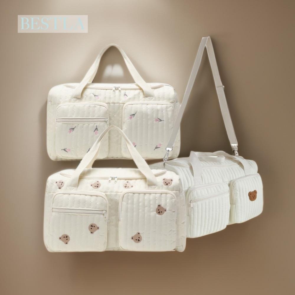 ↖快速出貨↗韓國ins 媽咪旅行包短途輕便大容量行李袋 大容量 手提斜肩包  母嬰包健身 行李包 待產包 瑜珈收納包-細節圖9