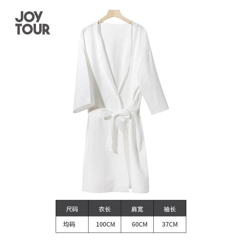 ↖快速出貨↗ 口袋旅行 一次性浴袍 旅行便攜 男女通用長款 拋棄式浴袍睡衣 睡袍 速乾 浴衣-細節圖6