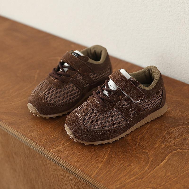 🌊 快速出貨⚡時尚兒童學步鞋 網狀H德訓鞋(休閒軟底鞋 嬰兒學步鞋 男女寶寶 軟底 兒童防滑小布鞋 滿月禮 學走0-3歲-細節圖2