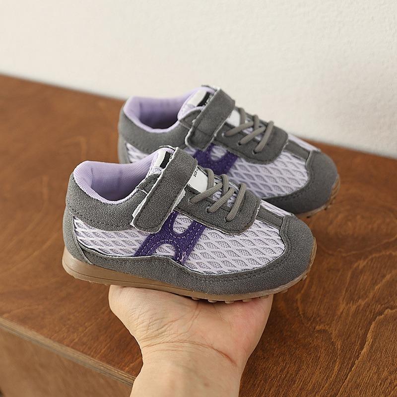 🌊 快速出貨⚡時尚兒童學步鞋 網狀H德訓鞋(休閒軟底鞋 嬰兒學步鞋 男女寶寶 軟底 兒童防滑小布鞋 滿月禮 學走0-3歲-細節圖6