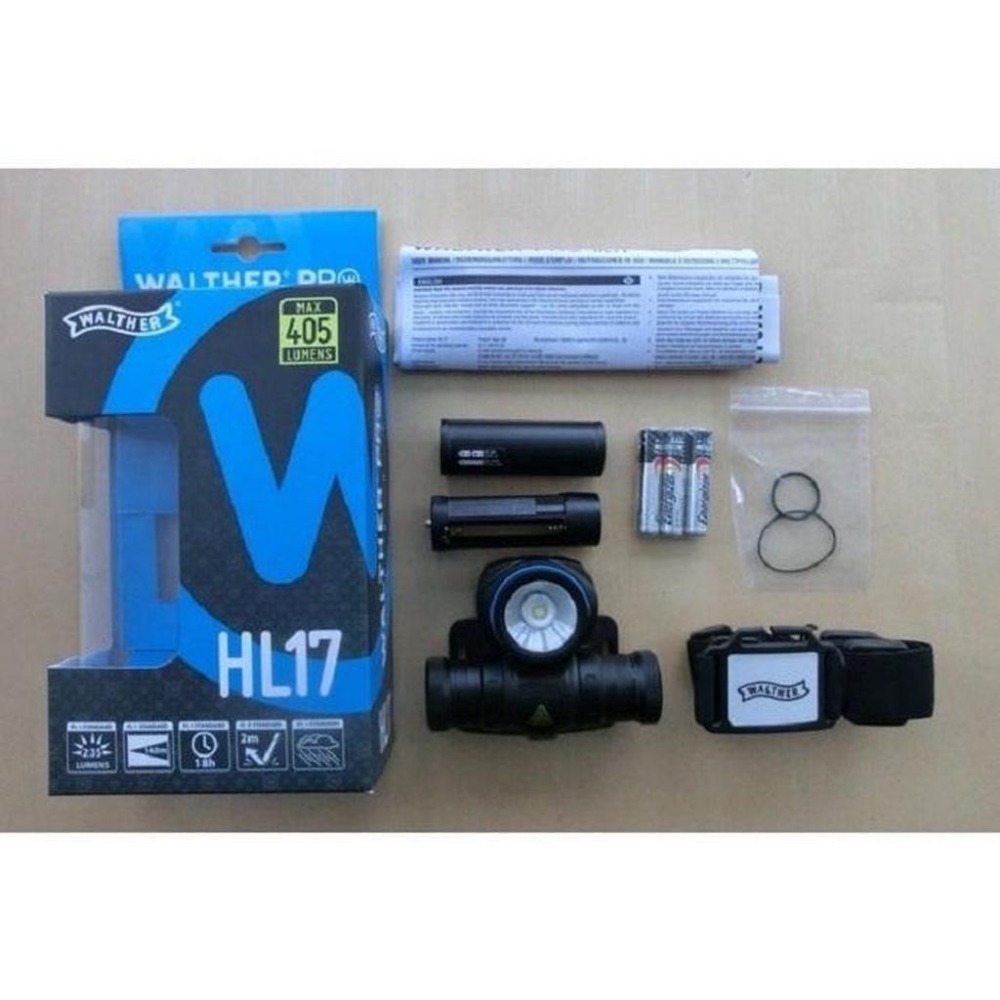 昊克-騎翼 瓦爾特 德國授權 HL17 頭燈 登山 照明 露營 手電筒 3.7091-細節圖7
