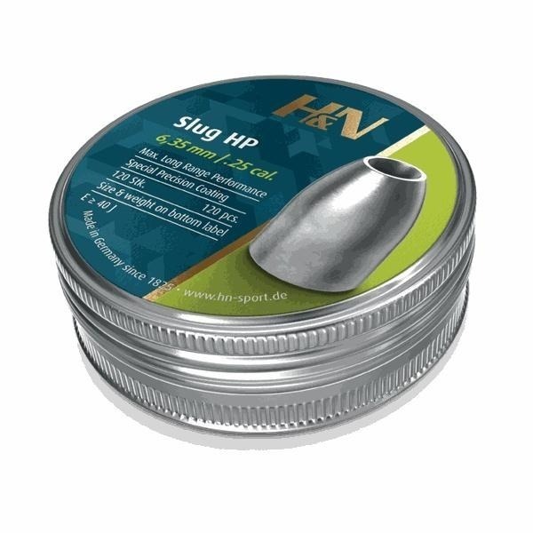 昊克-騎翼 H&N 6.35mm 2.20g Slug HP.249.034gr 120入 小米彈 德國製造-細節圖3