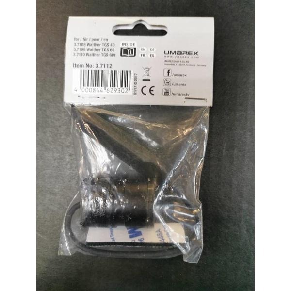 昊克-騎翼 瓦爾特 德國授權 雙電纜 線控開關 有線開關 手電筒 15公分3.7112-細節圖3