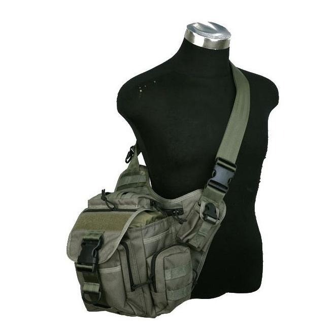 昊克-騎翼 Pantac 多功能戰術勤務馬鞍袋 馬鞍包 綠色 OT-C011<21>-細節圖2