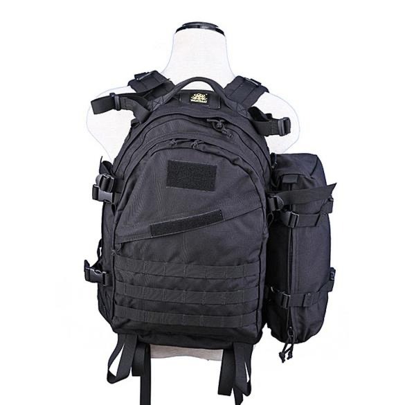 昊克-騎翼 限時下殺✅ PANTAC 大容量 多功能戰術模組化雙肩後背包 雙肩包 登山包 黑色 PK-C026<17>-細節圖2