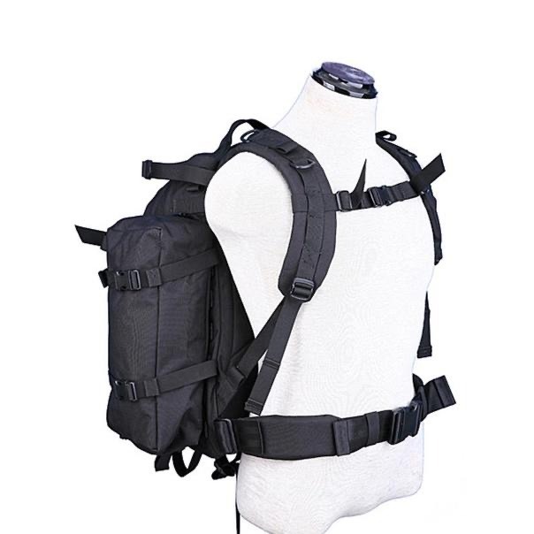 昊克-騎翼 限時下殺✅ PANTAC 大容量 多功能戰術模組化雙肩後背包 雙肩包 登山包 黑色 PK-C026<17>-細節圖5