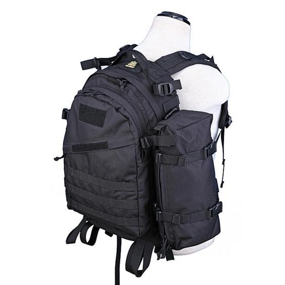 昊克-騎翼 限時下殺✅ PANTAC 大容量 多功能戰術模組化雙肩後背包 雙肩包 登山包 黑色 PK-C026<17>-細節圖6