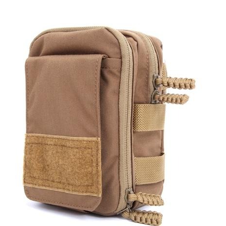 昊克-騎翼 Pantac 倖存者 戶外戰術 背心MOLLE附件包 收納包 狼棕 PH-C446-細節圖2