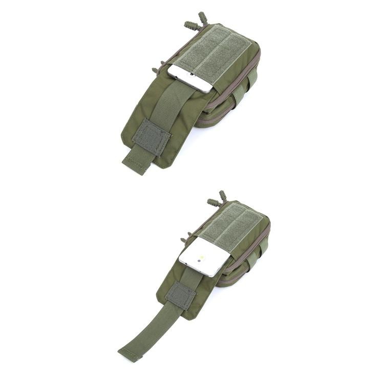 昊克-騎翼 Pantac 倖存者 戶外戰術 背心MOLLE附件包 收納包 狼棕 PH-C446-細節圖5