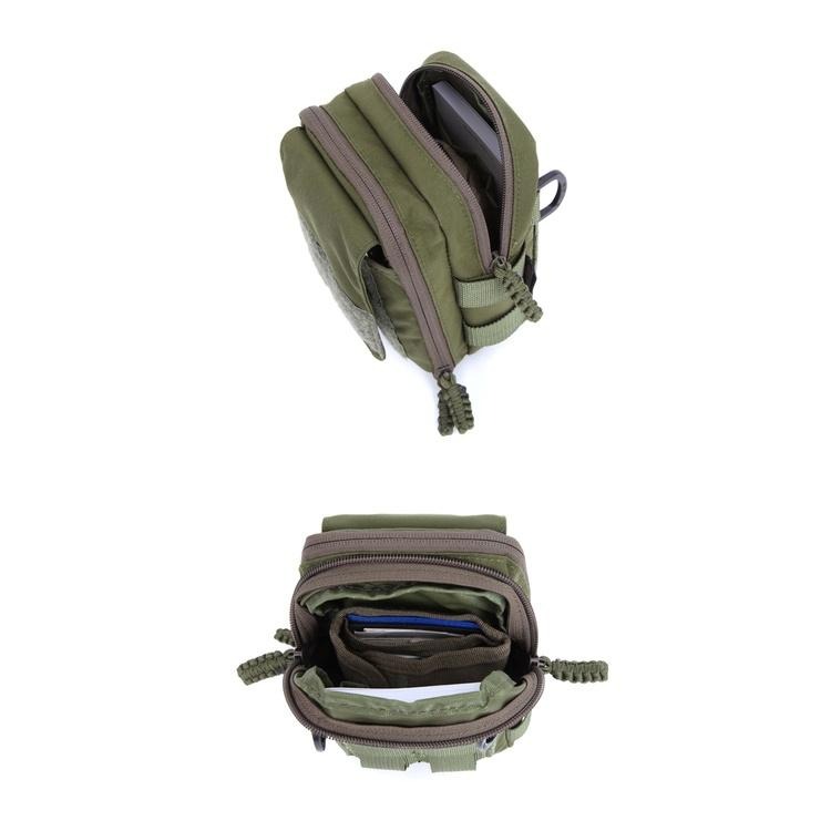 昊克-騎翼 Pantac 倖存者 戶外戰術 背心MOLLE附件包 收納包 狼棕 PH-C446-細節圖8