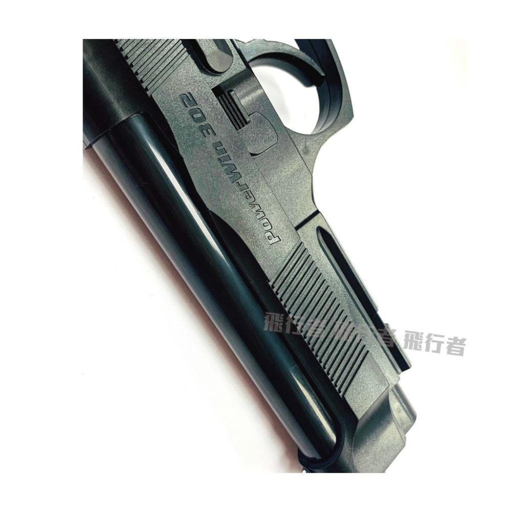 昊克-騎翼 WG 302 組合包 直壓式 ABS CO2 M9A1 生存遊戲 玩具 黑色-細節圖3