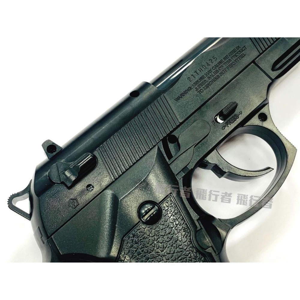 昊克-騎翼 WG 302 組合包 直壓式 ABS CO2 M9A1 生存遊戲 玩具 黑色-細節圖6