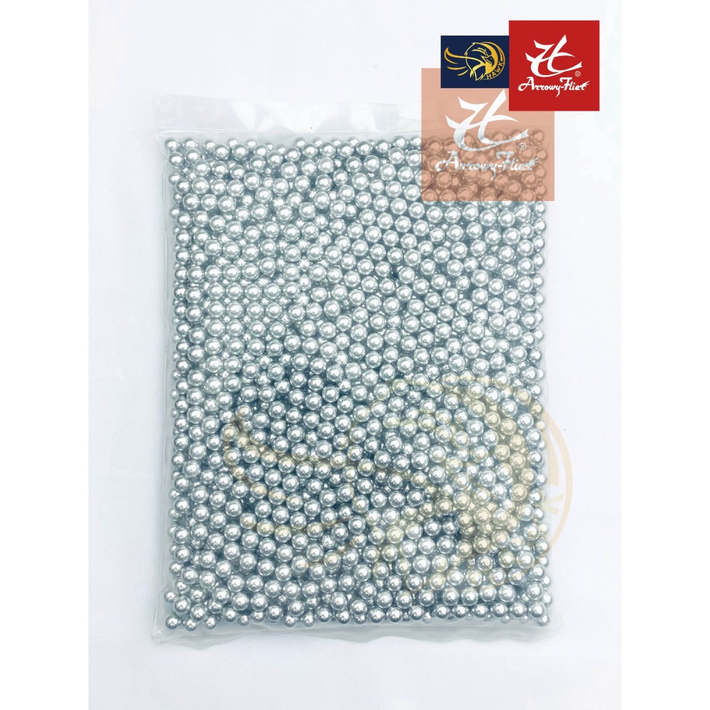 昊克-騎翼 高科技研磨 6mm 環保鋁彈+德文版CO2小鋼瓶x10 環保鋁珠 消耗-細節圖3