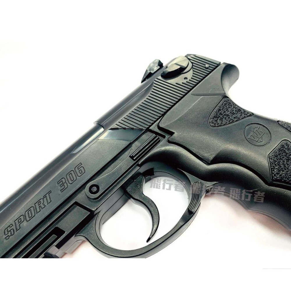 昊克-騎翼 WG306 直壓式 M9A1 CO2 玩具 黑色-細節圖4