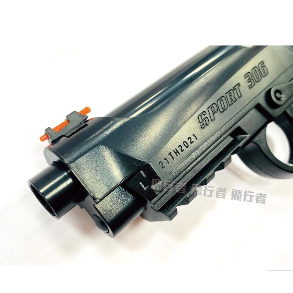 昊克-騎翼 WG306 直壓式 M9A1 CO2 玩具 黑色-細節圖6