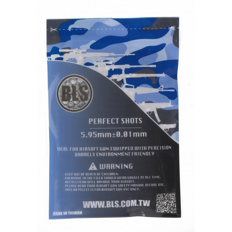 昊克-騎翼 BLS 0.36g 1000入裝 6mm 加重 精密 BB 白色 消耗-細節圖4
