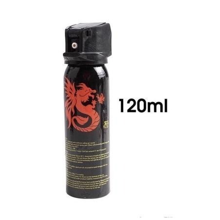 昊克-騎翼 最新 龍火 120ml 360度高射程鎮暴防身噴霧 人身安全 居家防護-細節圖5