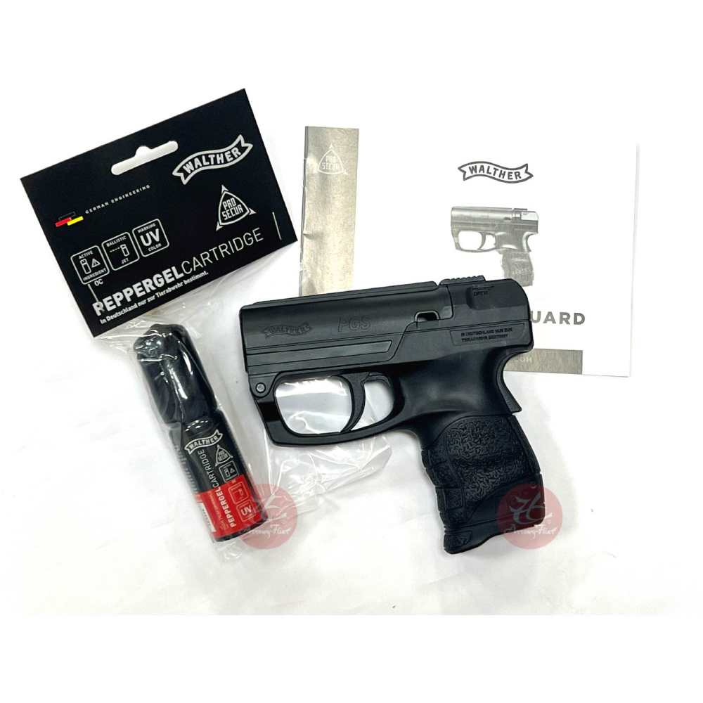 昊克-騎翼 德國原裝 瓦爾特 PGS / PDP 防身 辣椒槍 辣椒防狼噴霧 含一瓶補充瓶 辣椒水-細節圖3