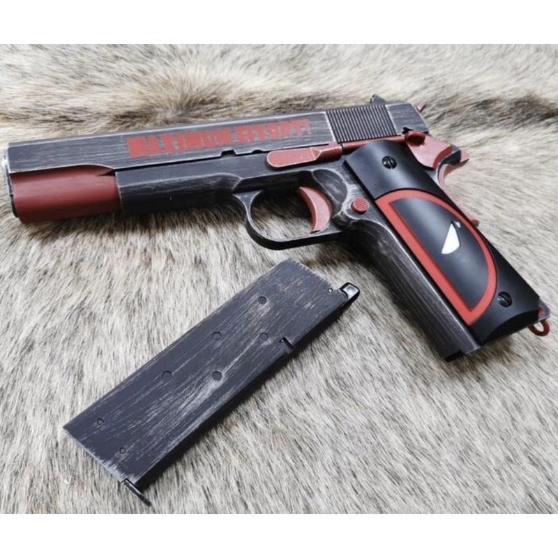 昊克-騎翼 WE AW 1911 GBB NE2201 死侍造型 瓦斯-細節圖5