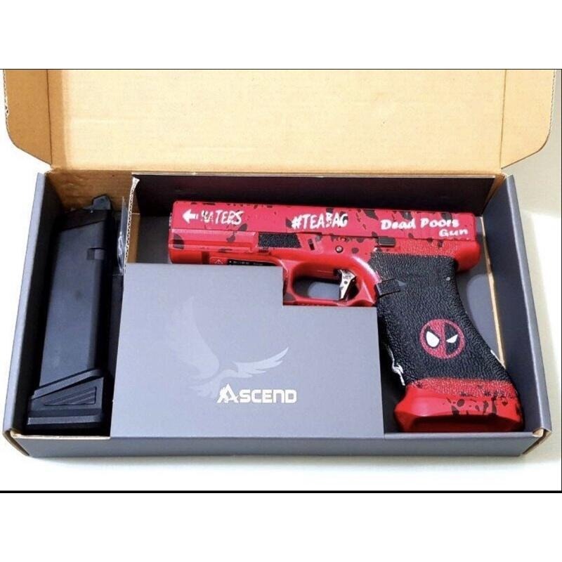 昊克-騎翼 WE Ascend Deadpool DP17 死侍版 瓦斯版 玩具-細節圖5