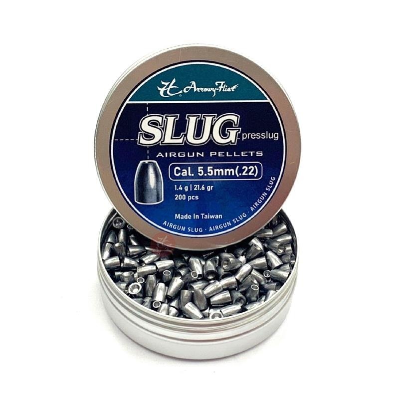 昊克-騎翼 台製 空氣槍專用鉛彈 5.5mm 200入 小米彈 耗材-細節圖2