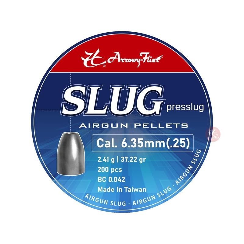 昊克-騎翼 台製 空氣槍專用鉛彈 6.35mm 2.41g 200入 小米彈 耗材-細節圖4